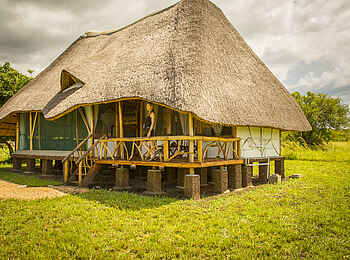 Baker's Lodge: Chalet mit Veranda Baker's Lodge: Chalet mit Veranda
