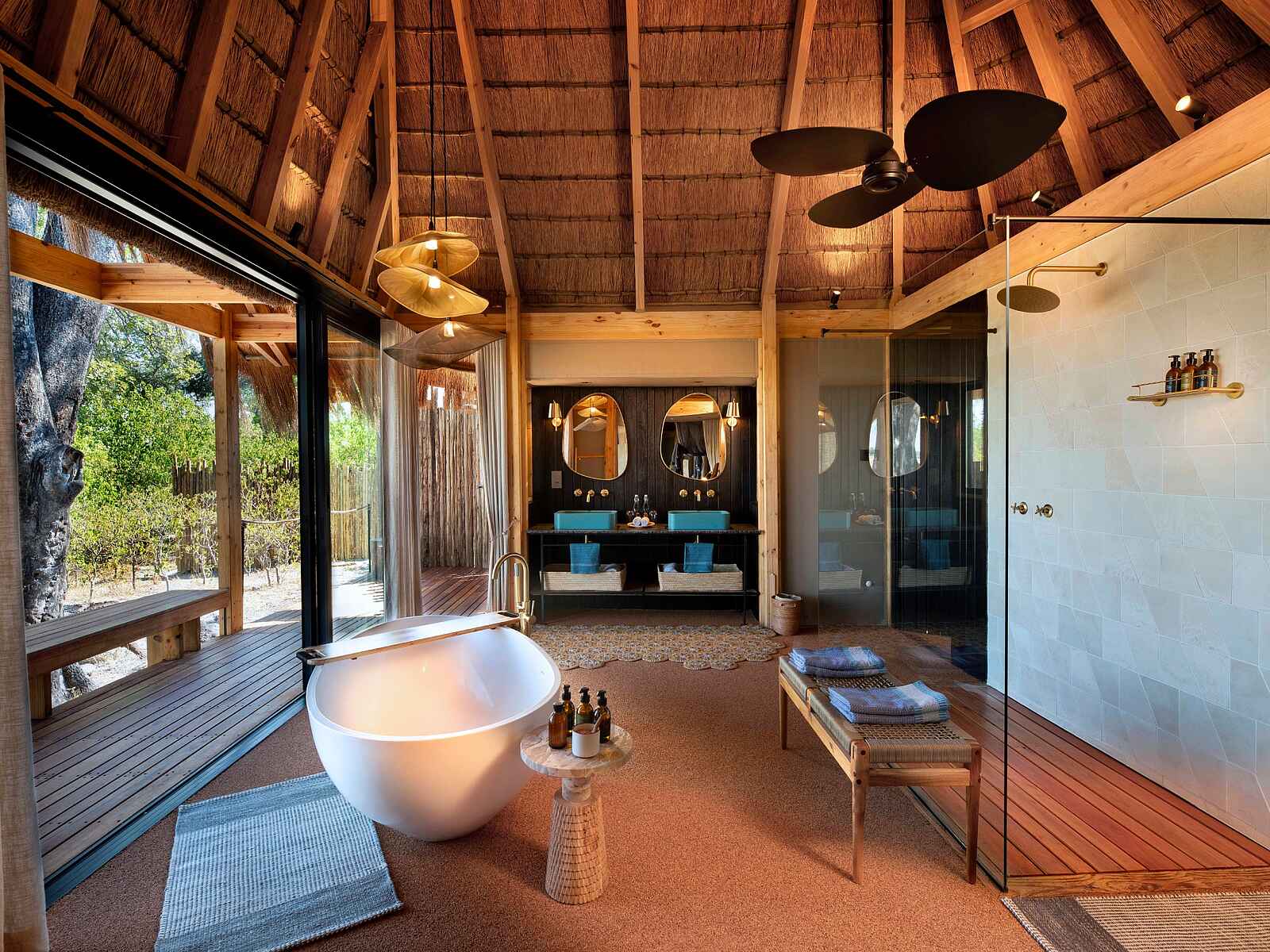 Camp Tawana: Badezimmer Camp Tawana: Badezimmer