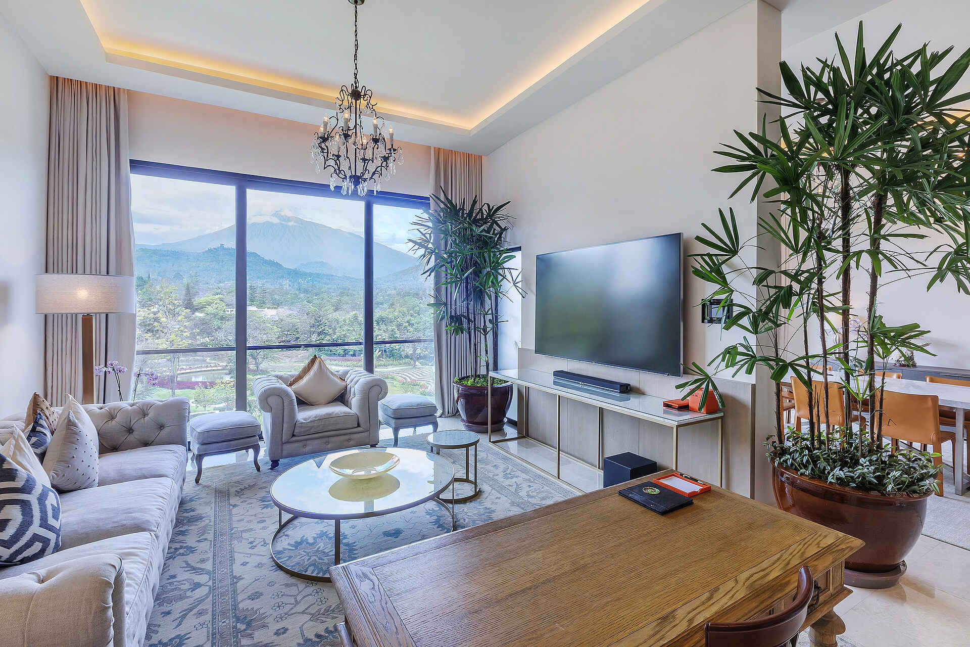 Gran Melia Arusha: Wohnzimmer der Presidential Suite