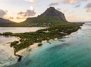 Paradis Beachcomber Golf Resort and Spa: Luftbild Paradis Beachcomber Golf Resort and Spa: Luftbild