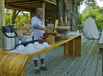 Vumbura Plains Camp: Afternoon Tea