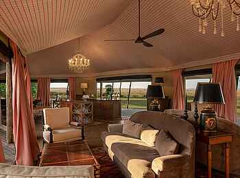 Paradise Plains Camp: Lounge und Bar