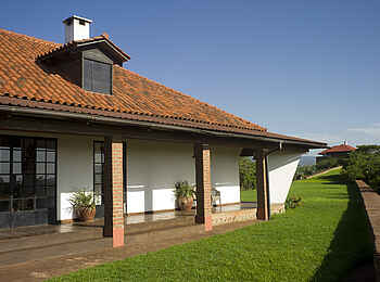 Bashay Rift Lodge: Ecke vom Haupthaus Bashay Rift Lodge: Ecke vom Haupthaus