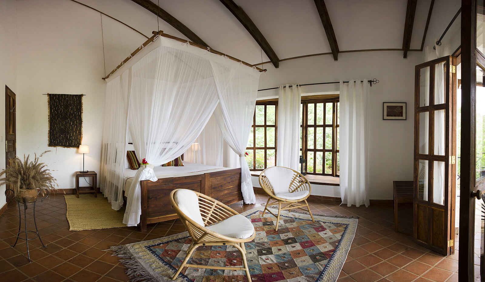 Bashay Rift Lodge: Helles Gästezimmer Bashay Rift Lodge: Helles Gästezimmer