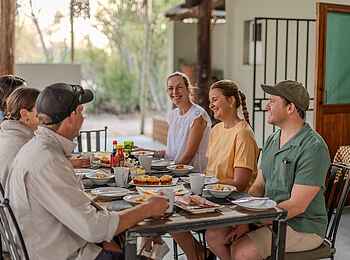 Boteto River Camp: Das Restaurant