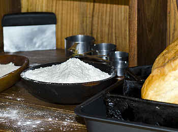 Gibbs Farm: Backstube