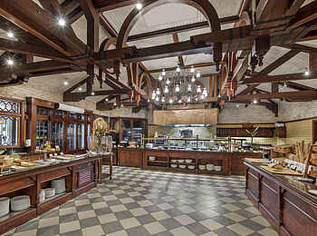 Heritage Le Telfair Golf & Wellness Resort: Das Buffet im Annabella's Restaurant Heritage Le Telfair Golf & Wellness Resort: Das Buffet im Annabella's Restaurant
