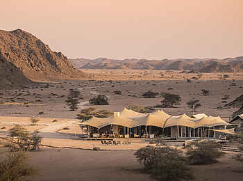 Hoanib Skeleton Coast Camp: Aus der Vogelperspektive