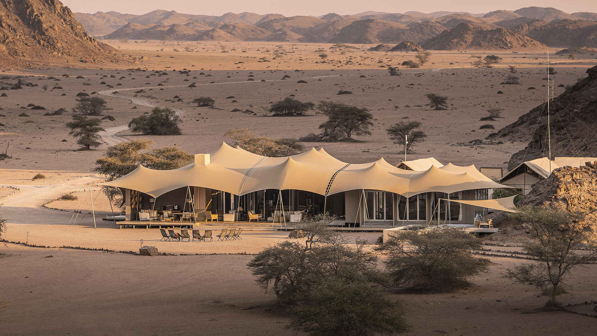 Hoanib Skeleton Coast Camp: Aus der Vogelperspektive Hoanib Skeleton Coast Camp: Aus der Vogelperspektive