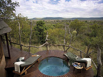 Madikwe Safari Lodge Lelapa: Privater Pool der Suite