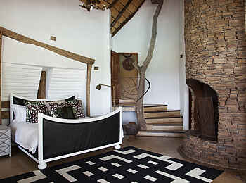 Molori Safari Lodge: Schlafzimmer der Sephiri Family Premier Suite