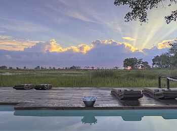 Nxabega Okavango Tented Camp: Swimming Pool