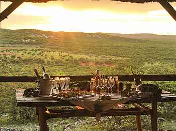 Okutala Lodge: Snackbuffet Okutala Lodge: Snackbuffet