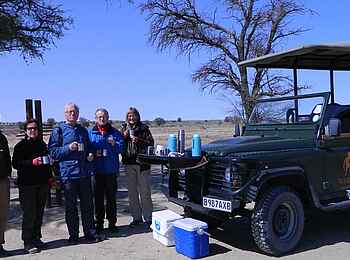 Rooiputs Lodge: Vor einem Game Drive