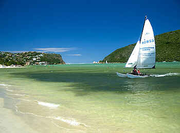 Leisure Isle Lodge: Knysna Lagune