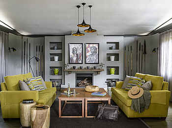 Sanctuary Olonana: Lounge Sanctuary Olonana: Lounge