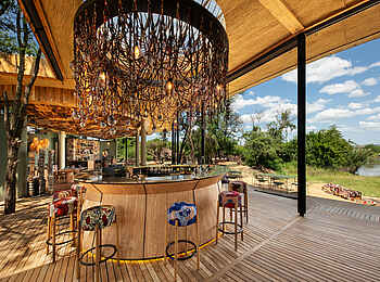 andBeyond Grumeti Serengeti River Lodge: Die Bar andBeyond Grumeti Serengeti River Lodge: Die Bar