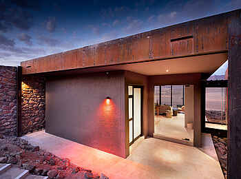 andBeyond Sossusvlei Desert Lodge: Der Eingang zur Star Dune Suite andBeyond Sossusvlei Desert Lodge: Der Eingang zur Star Dune Suite