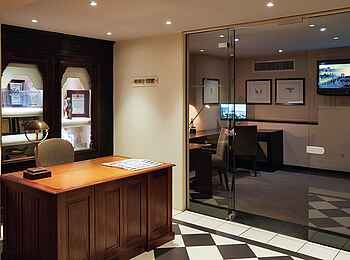 Belmond Mount Nelson Hotel: Die Rezeption