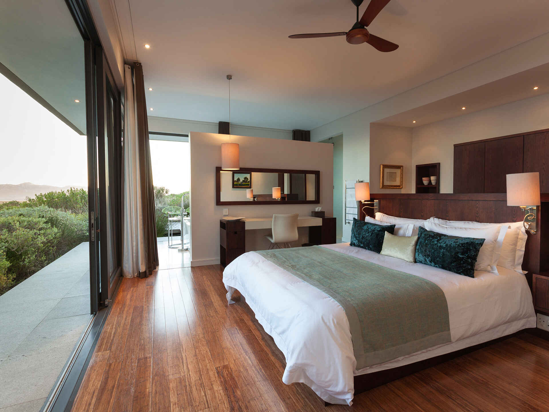 Grootbos Forest Lodge: Blick in eines der Schlafzimmer