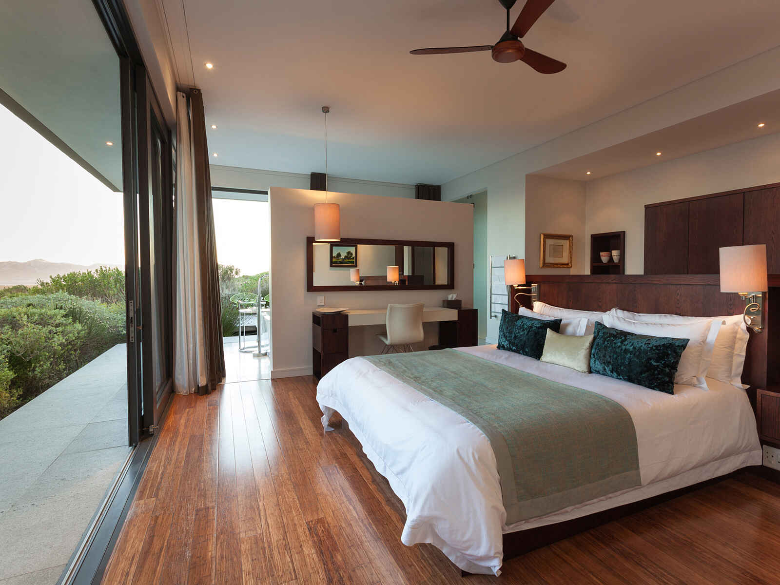 Grootbos Forest Lodge: Blick in eines der Schlafzimmer Grootbos Forest Lodge: Blick in eines der Schlafzimmer