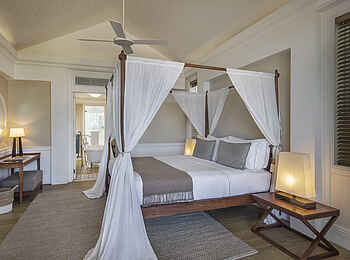 Heritage Le Telfair Golf & Wellness Resort: Das Schlafzimmer der Ocean Suite Heritage Le Telfair Golf & Wellness Resort: Das Schlafzimmer der Ocean Suite