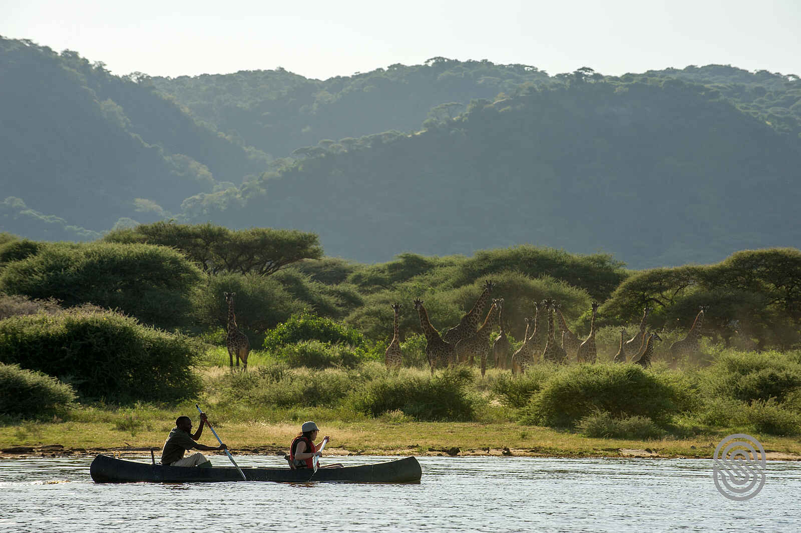 Lake Manyara Serena Lodge: Kanufahrt auf dem Lake Manyara Lake Manyara Serena Lodge: Kanufahrt auf dem Lake Manyara