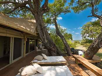 Mpala Jena Camp: Gemütliche Terrasse Mpala Jena Camp: Gemütliche Terrasse