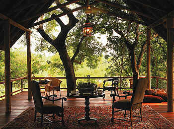 Royal Malewane: Aussichtsdeck