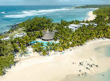 Shandrani Beachcomber Resort and Spa: Luftansicht Shandrani Beachcomber Resort and Spa: Luftansicht