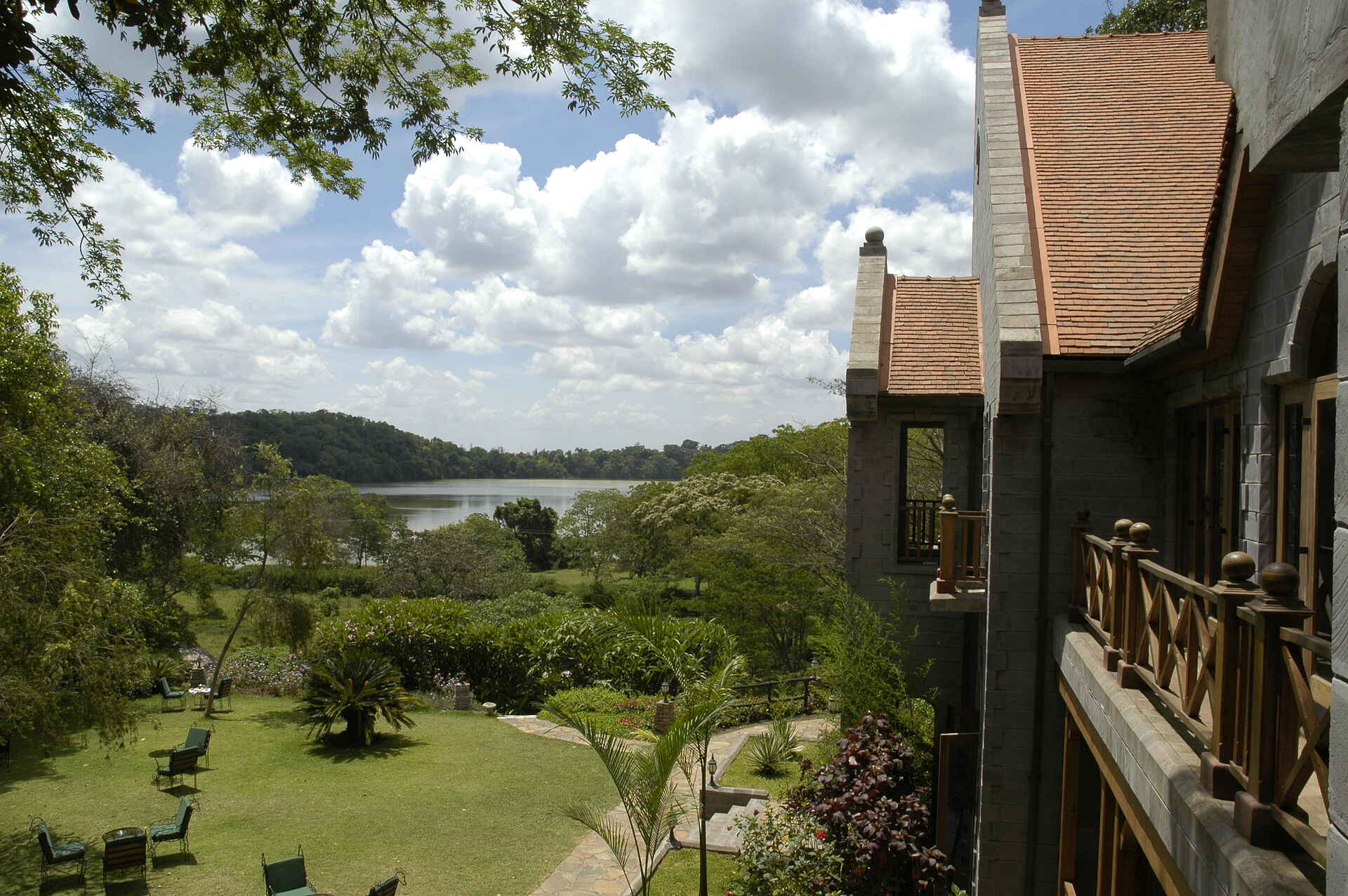 Arusha Serena Hotel: Aussicht auf den See