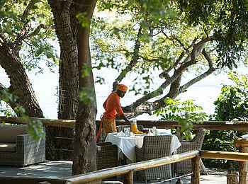 Chobe Game Lodge: Frühstück