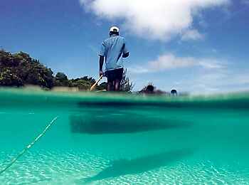 Fundu Lagoon: Fischer Fundu Lagoon: Fischer