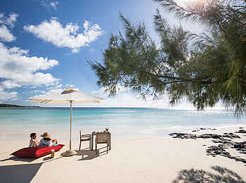 LUX Belle Mare: Picknick am Strand LUX Belle Mare: Picknick am Strand