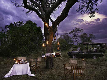 Nimali Mara Camp: Privates Busch Dinner Nimali Mara Camp: Privates Busch Dinner