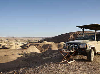 Okahirongo Elephant Lodge: Kaffeepause bei einem Ausflug Okahirongo Elephant Lodge: Kaffeepause bei einem Ausflug