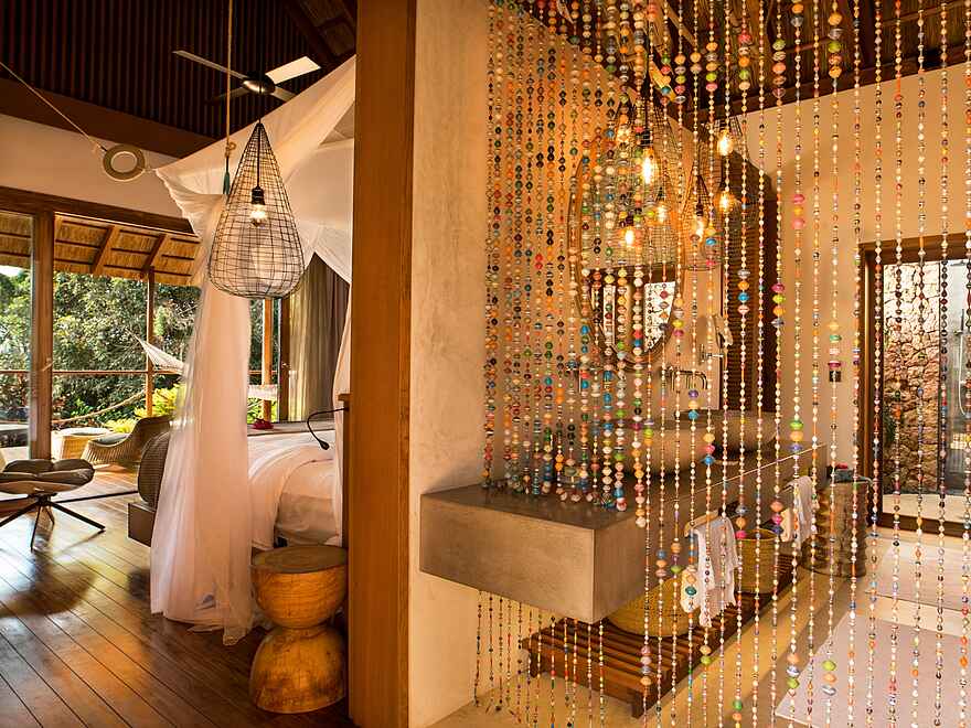 Zuri Zanzibar: Badezimmer des Bungalows Zuri Zanzibar: Badezimmer des Bungalows