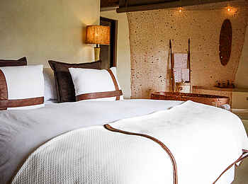 Marataba Safari Lodge: Großes Bett