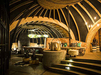 Bisate Lodge: Gewölbte Architektur Bisate Lodge: Gewölbte Architektur