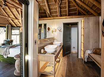 Great Fish River Lodge: Doppelwaschbecken