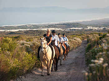 Grootbos Garden Lodge: Reitsafari Grootbos Garden Lodge: Reitsafari