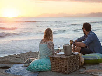 Grootbos Garden Lodge: Sonnenuntergang Grootbos Garden Lodge: Sonnenuntergang