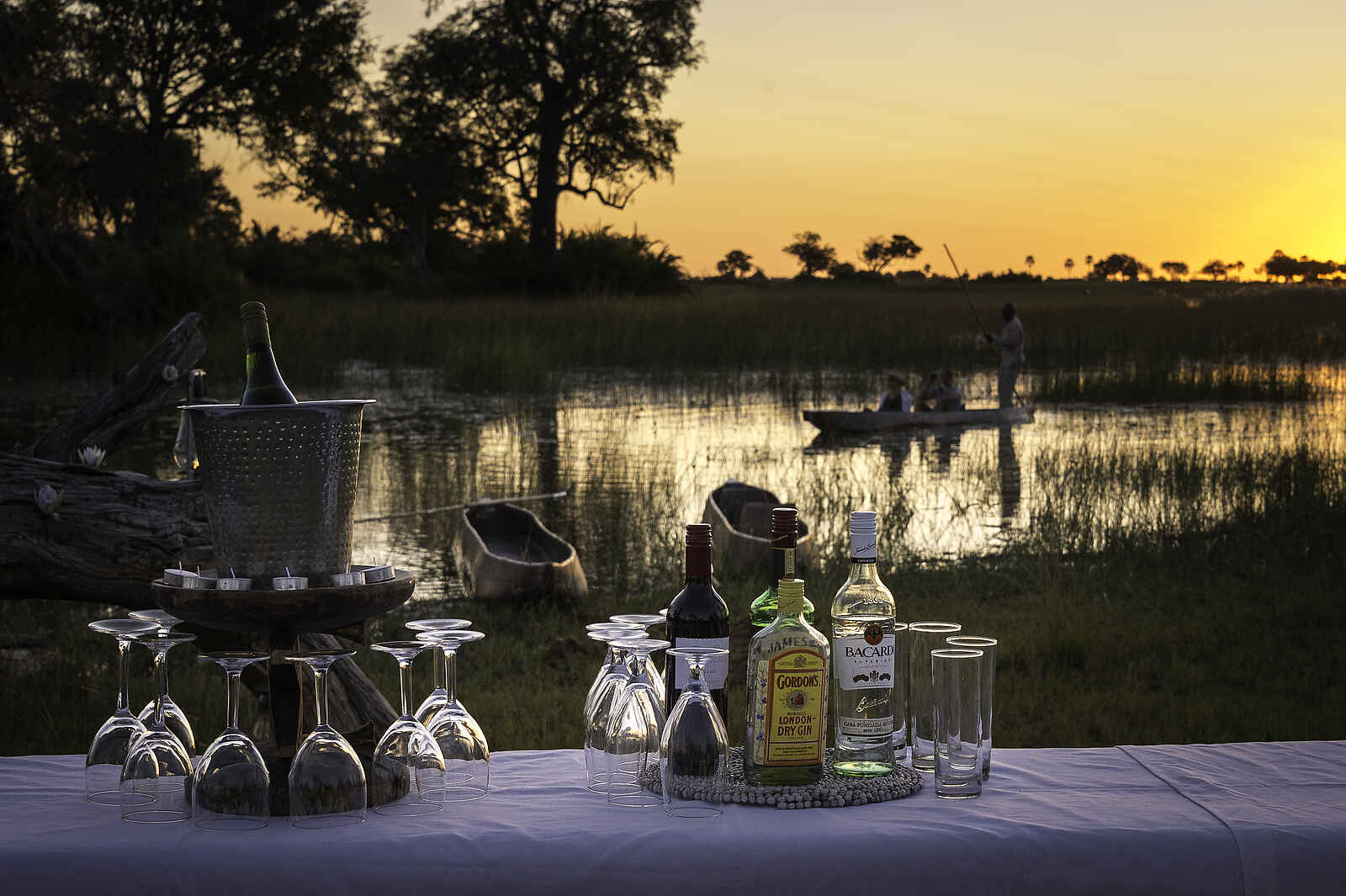 Jacana Camp: Sundowner Jacana Camp: Sundowner