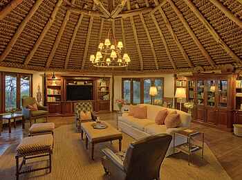 Kifaru House: Gemütliche Lounge Kifaru House: Gemütliche Lounge