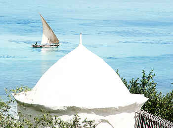 Kilindi Zanzibar: Blick aufs Meer