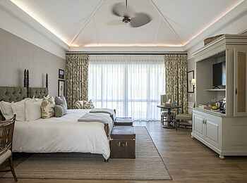 Long Lee Manor Lodge: Plains Room Doppelbett Long Lee Manor Lodge: Plains Room Doppelbett