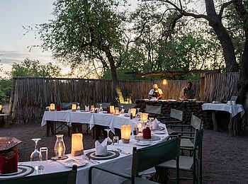 Mashatu Tent Camp: Boma Mashatu Tent Camp: Boma