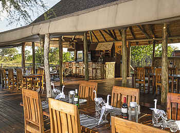Mogogelo Camp: Restaurant Mogogelo Camp: Restaurant