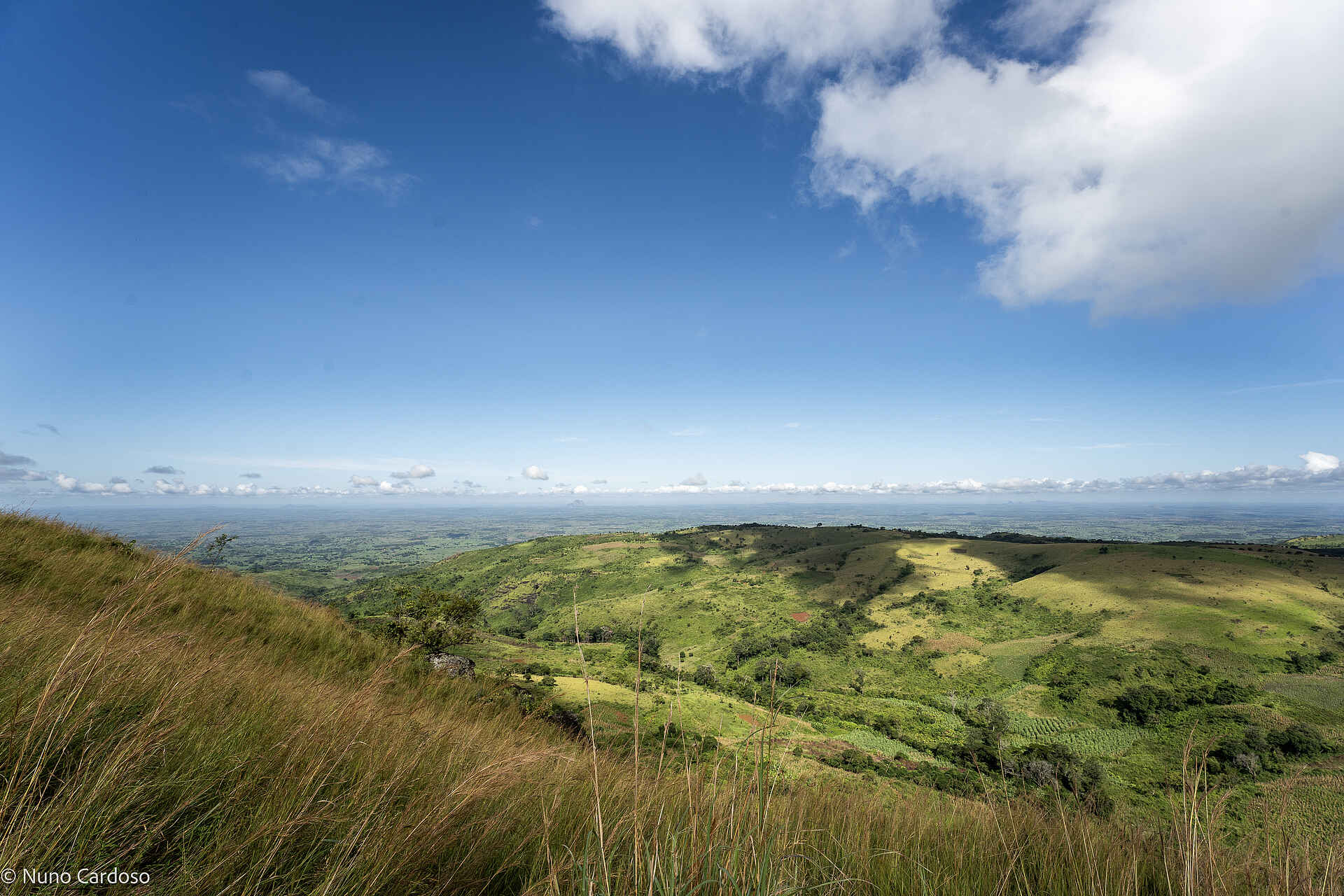 Mt Gorongosa Community Camp: Aussicht vom Mount Gorongosa