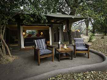 Tena Tena Camp: Private Terrasse